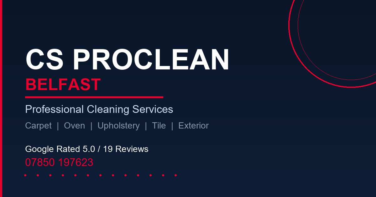 Cs Pro Clean CS Proclean Belfast | Professional Carpet, Oven and Upholstery Cleaning